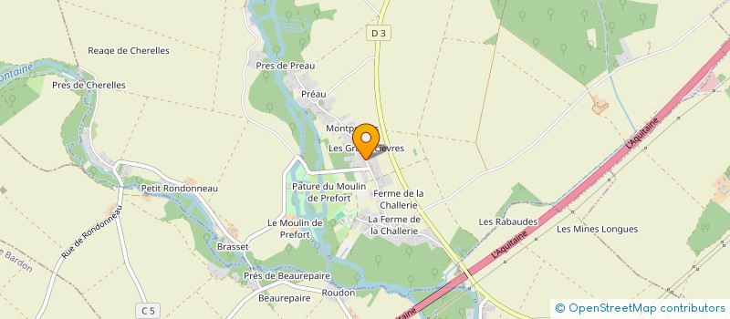 localisation de l'entreprise MADAME VALENTINE CHEMA à HUISSEAU-SUR-MAUVES