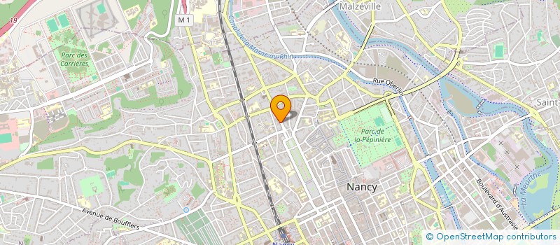 localisation de l'entreprise MADAME VALENTINE CHENU  NANCY