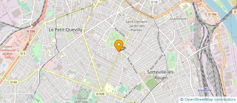 localisation de l'entreprise MADAME VALENTINE CLATOT  SOTTEVILLE-LES-ROUEN