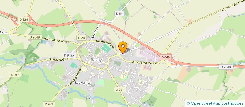 localisation de l'entreprise MADAME VALENTINE COEN  BAVAY