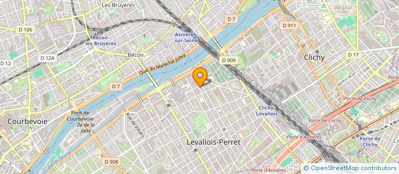 localisation de l'entreprise MADAME VALENTINE COLAS à LEVALLOIS-PERRET