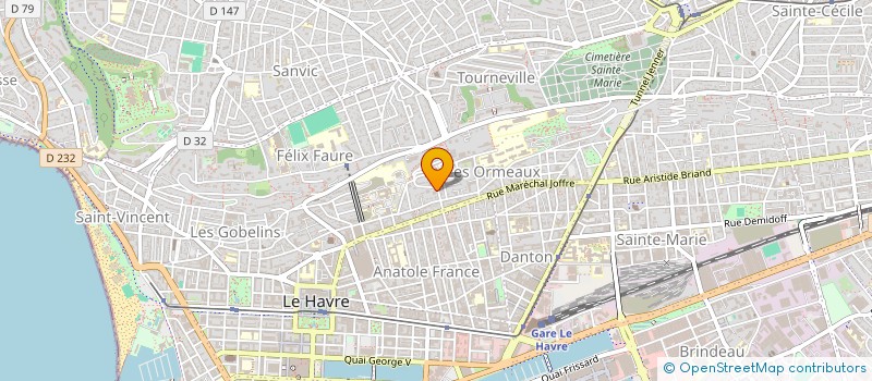 localisation de l'entreprise MADAME VALENTINE COLLETTE à LE HAVRE