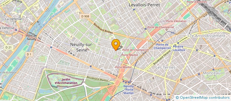 localisation de l'entreprise MADAME VALENTINE COME à NEUILLY-SUR-SEINE