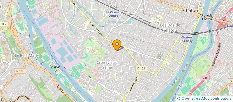 localisation de l'entreprise MADAME VALENTINE COPPOLANI à CROISSY-SUR-SEINE