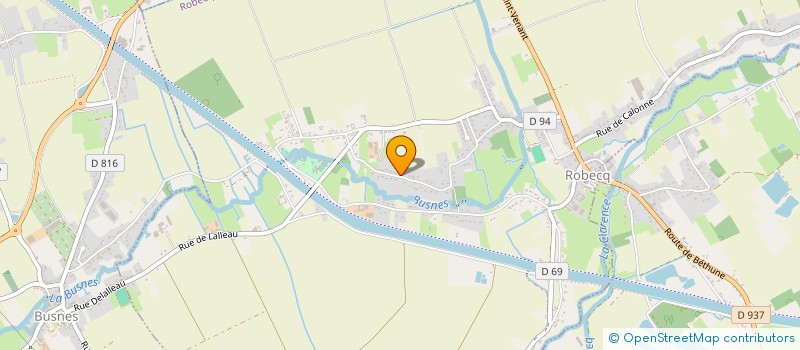 localisation de l'entreprise MADAME VALENTINE COQUEL  ROBECQ