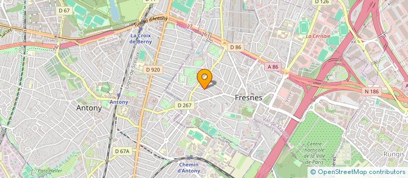 localisation de l'entreprise MADAME VALENTINE COTIN  FRESNES