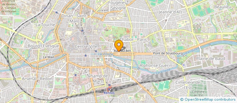 localisation de l'entreprise MADAME VALENTINE CREPIN  RENNES