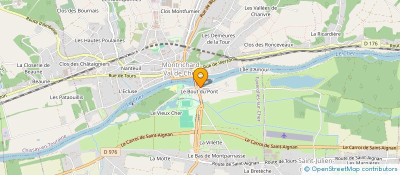 localisation de l'entreprise MADAME VALENTINE DEFFAINS  FAVEROLLES-SUR-CHER