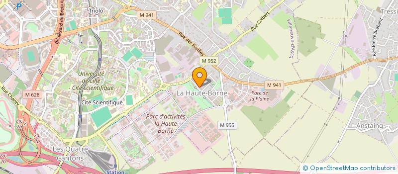 localisation de l'entreprise MADAME VALENTINE DEGARDIN  VILLENEUVE-D'ASCQ