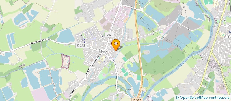 localisation de l'entreprise MADAME VALENTINE DELAPORTE  SPAY