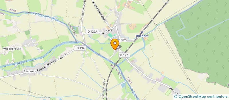 localisation de l'entreprise MADAME VALENTINE DELASSUS  THIENNES