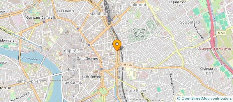 localisation de l'entreprise MADAME VALENTINE DELPY  TOULOUSE