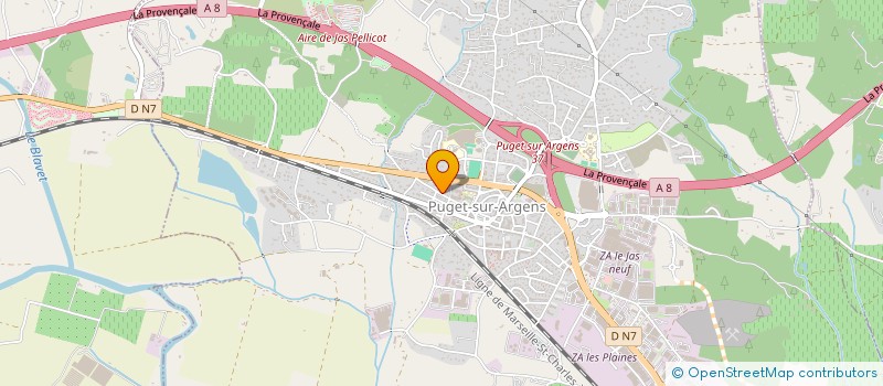 localisation de l'entreprise MADAME VALENTINE DEMEURISSE  PUGET-SUR-ARGENS