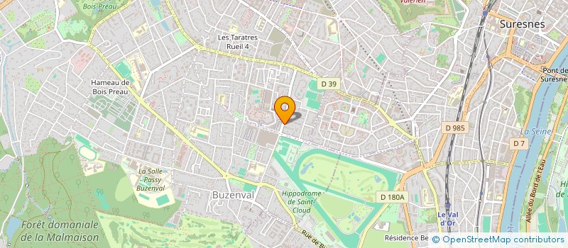 localisation de l'entreprise MADAME VALENTINE DUREAU  RUEIL-MALMAISON