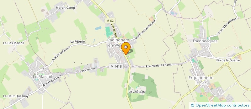 localisation de l'entreprise MADAME VALENTINE DUTHOIT  ATTICHES