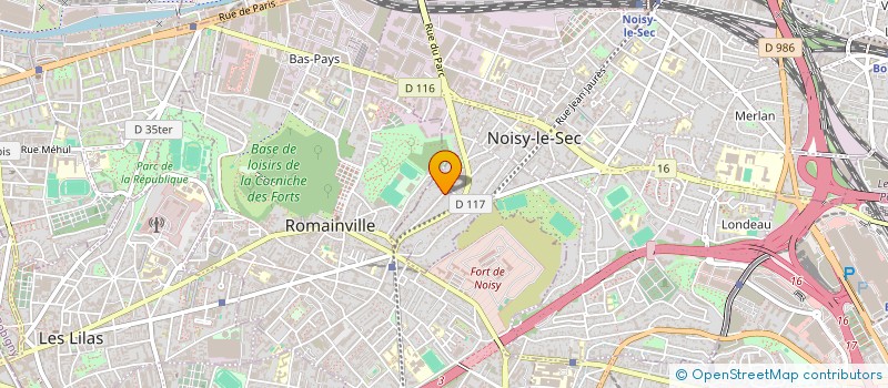 localisation de l'entreprise MADAME VALENTINE ERLICH à NOISY-LE-SEC