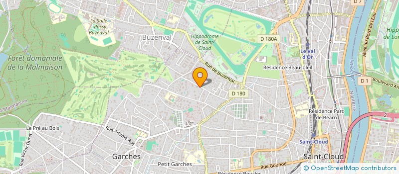 localisation de l'entreprise MADAME VALENTINE EUSTACHE  GARCHES