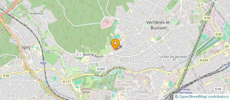 localisation de l'entreprise MADAME VALENTINE FARIN à VERRIERES-LE-BUISSON