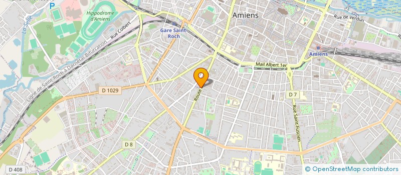 localisation de l'entreprise MADAME VALENTINE FAVRE--FERRAND  AMIENS