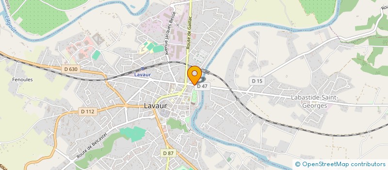 localisation de l'entreprise MADAME VALENTINE FERASIN  LAVAUR