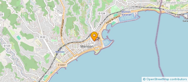 localisation de l'entreprise MADAME VALENTINE FREDA  NICE