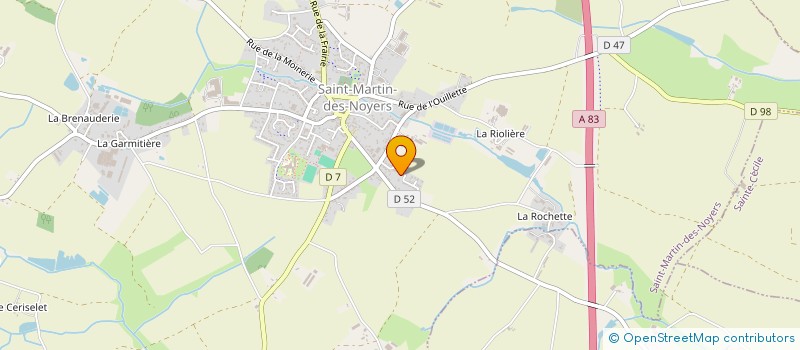 localisation de l'entreprise MADAME VALENTINE FRIARD à SAINT-MARTIN-DES-NOYERS