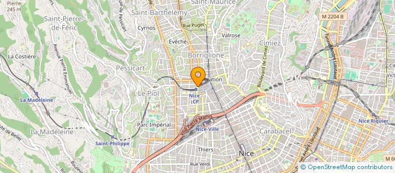 localisation de l'entreprise MADAME VALENTINE GAZAN à NICE