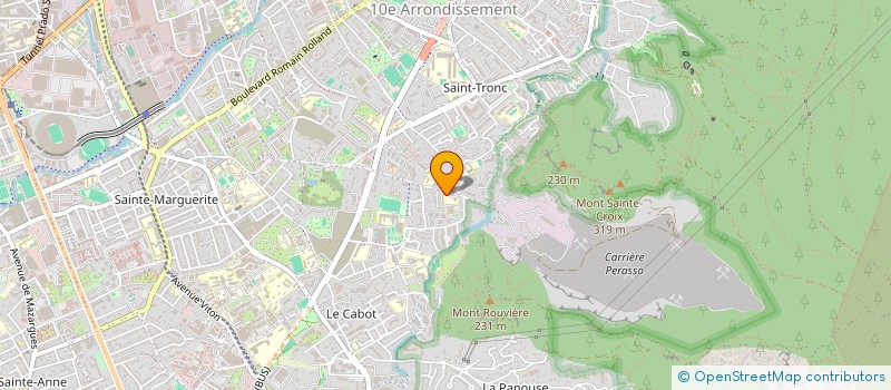 localisation de l'entreprise MADAME VALENTINE GEITNER  MARSEILLE