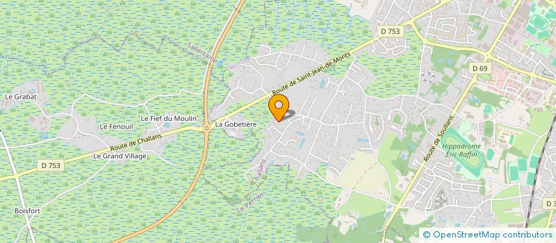 localisation de l'entreprise MADAME VALENTINE HABERT à CHALLANS