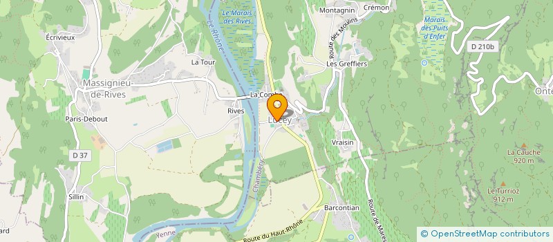 localisation de l'entreprise MADAME VALENTINE HAVART  LUCEY