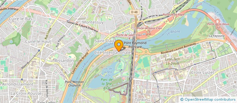 localisation de l'entreprise MADAME VALENTINE HOLLIER-ROUX  LYON