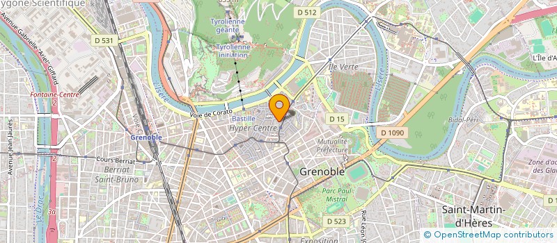 localisation de l'entreprise MADAME VALENTINE LACOUR à GRENOBLE