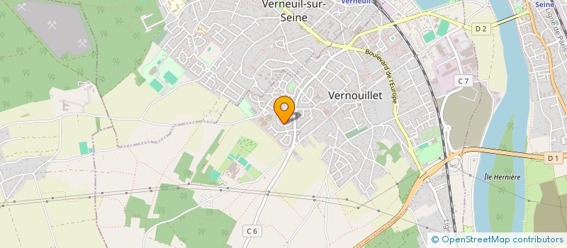localisation de l'entreprise MADAME VALENTINE LAGAND à VERNOUILLET