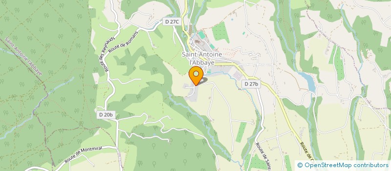 localisation de l'entreprise MADAME VALENTINE LAUQUIN  ROYBON