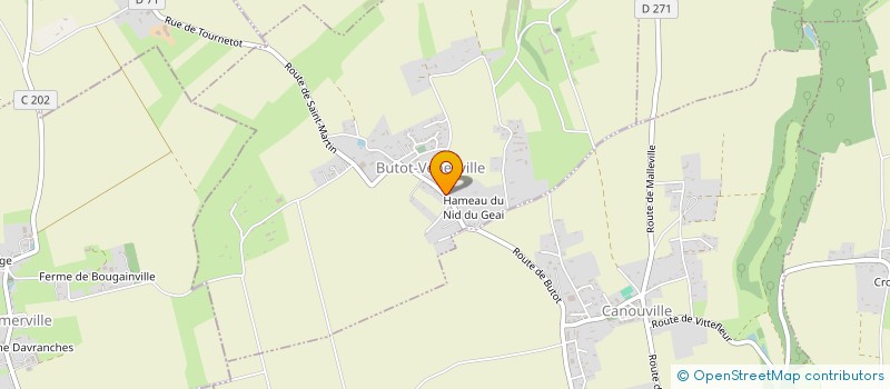 localisation de l'entreprise MADAME VALENTINE LE LANN  CLASVILLE