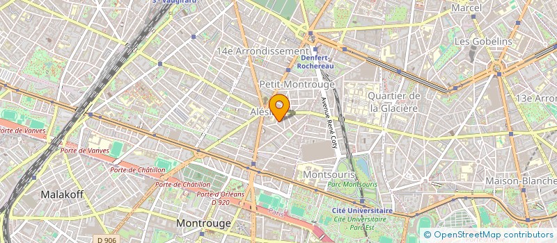 localisation de l'entreprise MADAME VALENTINE LE MOINE  PARIS