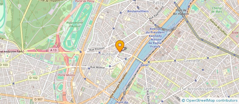 localisation de l'entreprise MADAME VALENTINE LEGERON  PARIS