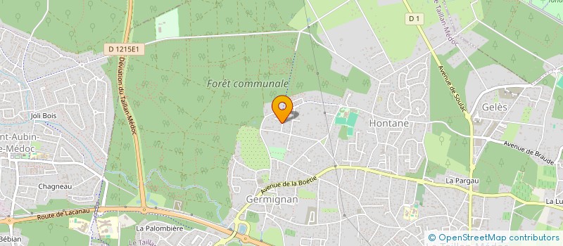 localisation de l'entreprise MADAME VALENTINE LEGLISE  SALLES