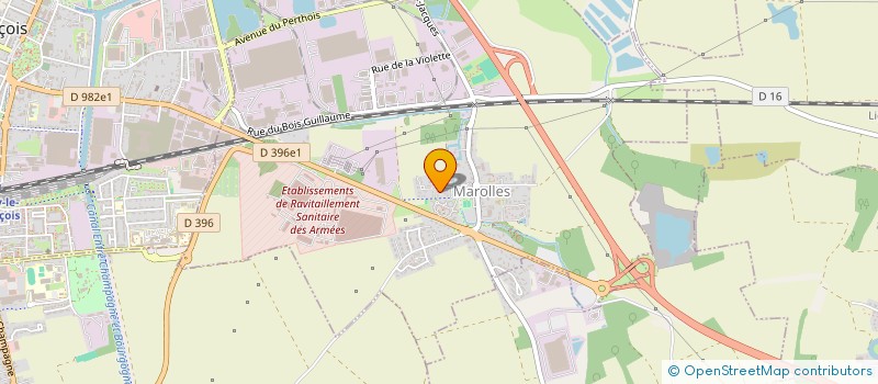 localisation de l'entreprise MADAME VALENTINE LELIEVRE  MAROLLES