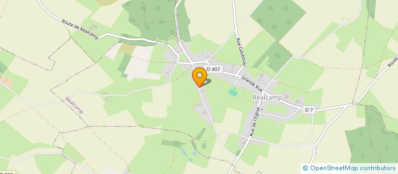 localisation de l'entreprise MADAME VALENTINE LENORMAND  REALCAMP