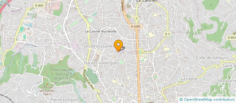localisation de l'entreprise MADAME VALENTINE LORON  CANNES