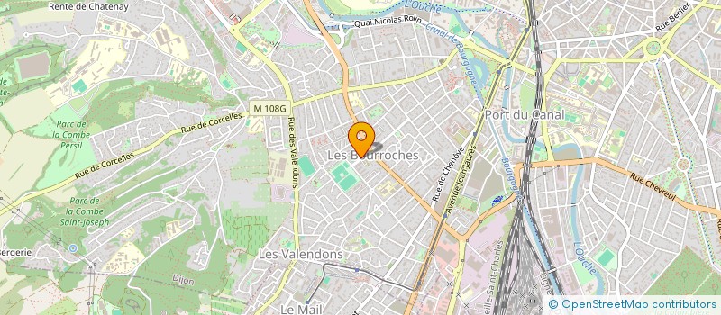 localisation de l'entreprise MADAME VALENTINE MAIRE  DIJON