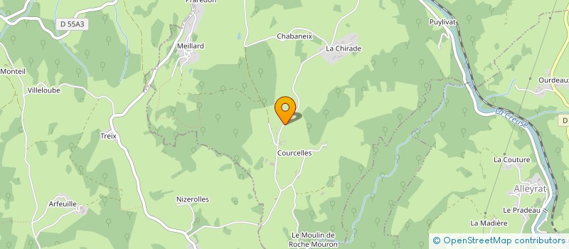 localisation de l'entreprise MADAME VALENTINE MENISSIER à SAINT-MEDARD-LA-ROCHETTE