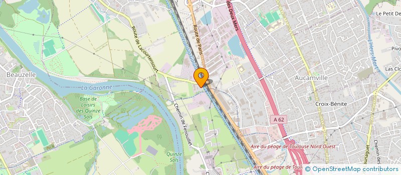 localisation de l'entreprise MADAME VALENTINE MILLOT  FENOUILLET