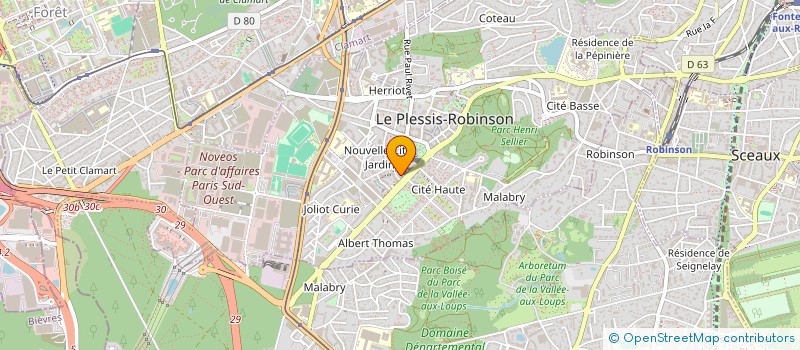 localisation de l'entreprise MADAME VALENTINE MIRANDE à LE PLESSIS ROBINSON