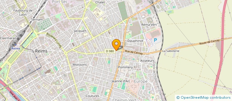 localisation de l'entreprise MADAME VALENTINE MUSCI  REIMS