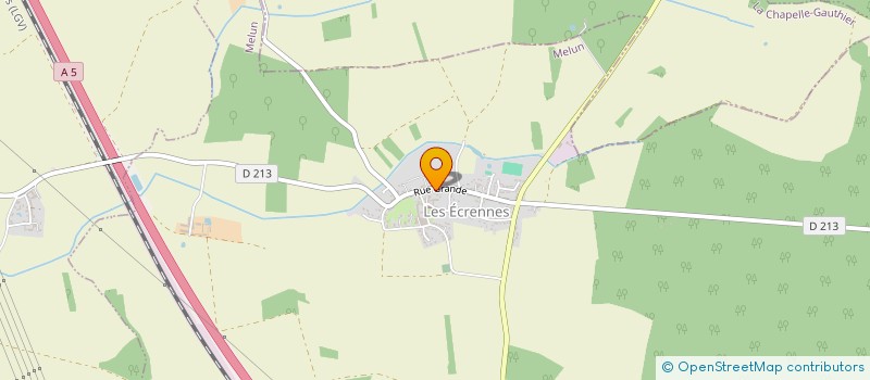 localisation de l'entreprise MADAME VALENTINE PELLILLI à LES ECRENNES