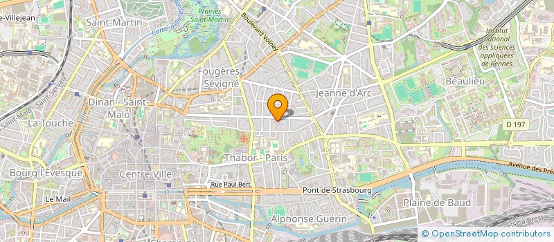 localisation de l'entreprise MADAME VALENTINE PIASENTIN à RENNES