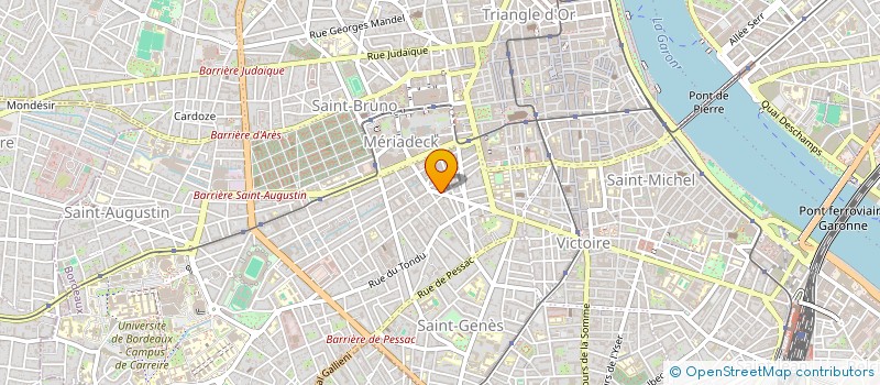 localisation de l'entreprise MADAME VALENTINE PORET  BORDEAUX