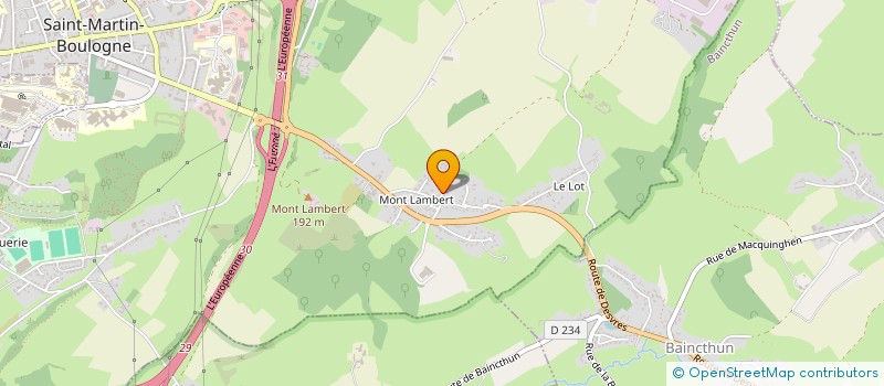 localisation de l'entreprise MADAME VALENTINE PRUVOST  SAINT-MARTIN-BOULOGNE